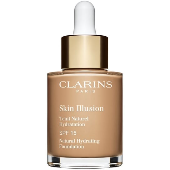 Clarins Skin Illusion Natural Hydrating Foundation rozświetlający podkład nawilżający SPF 15 odcień 111N Auburn 30 ml Clarins