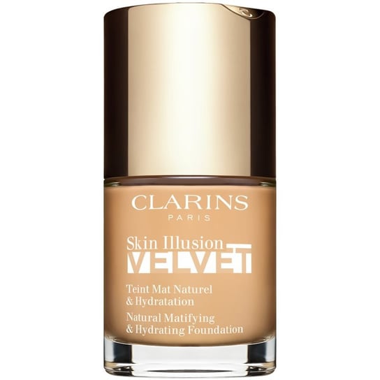 Clarins Skin Illusion Velvet podkład w płynie z matowym wykończeniem o działaniu odżywczym odcień 106N 30 ml Inna marka