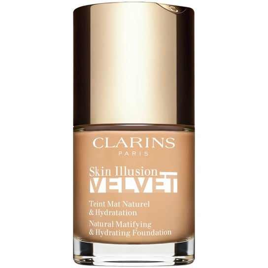 Clarins Skin Illusion Velvet podkład w płynie z matowym wykończeniem o działaniu odżywczym odcień 108.3N 30 ml Clarins