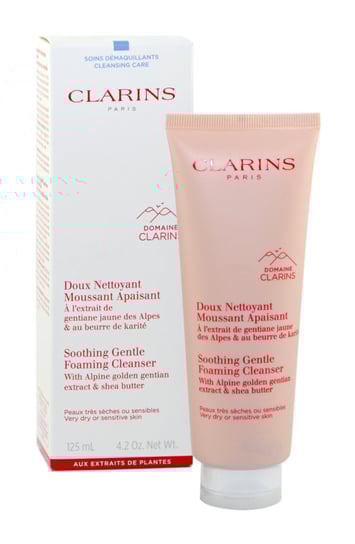 Clarins, Soothing Gentle Foaming Cleanser, Krem oczyszczający do twarzy, 125ml Clarins