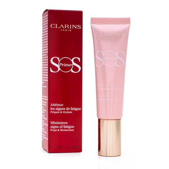 Clarins, Sos Primer, baza pod makijaż 01 Rose, 30 ml Clarins