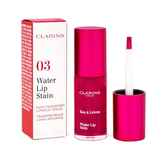 Clarins, Water Lip Stain, woda koloryzująca do ust 03 Water Red, 7 ml Clarins