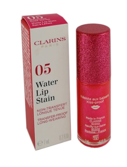 Clarins, Water Lip Stain, woda koloryzująca do ust 05 Rose Water, 7 ml Clarins