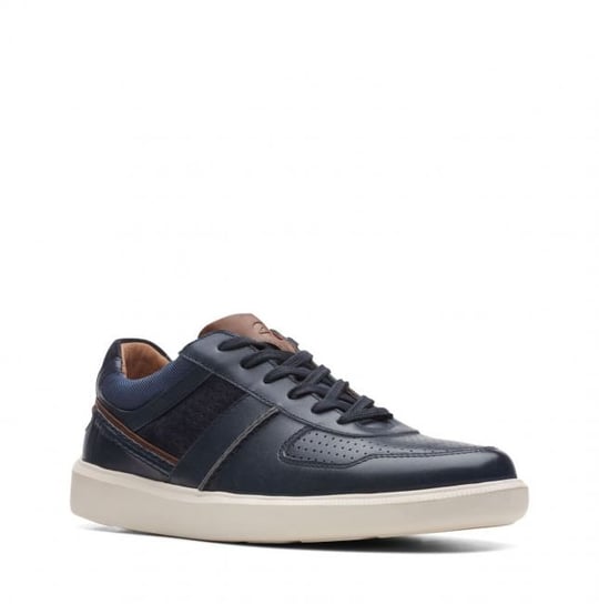 Clarks Cambro Race [Navy Combi Leather] - Rozmiar 43 Clarks