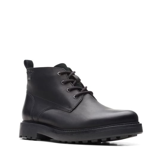 Clarks Chard Mid Gore-Tex [black oily leather] - rozmiar 41 Clarks