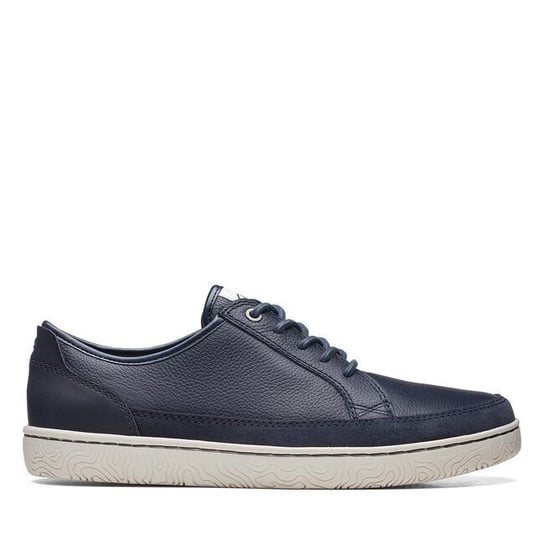 Clarks Hodson Lace [navy leather] - rozmiar 43 Clarks