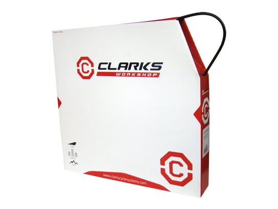 Clarks, Pancerz hamulca, 2P z teflonem, biały, 5 mm x 30 m Clarks