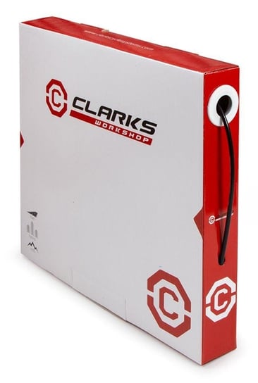 Clarks, Przewód hamulca hydraulicznego, Avid/Magura/Formula, czarny, 5 mm/2 mm, 30m Clarks