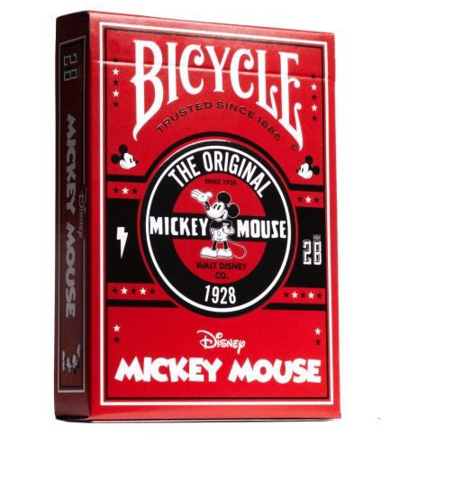 Classic Mickey, karty, Bicycle Bicycle
