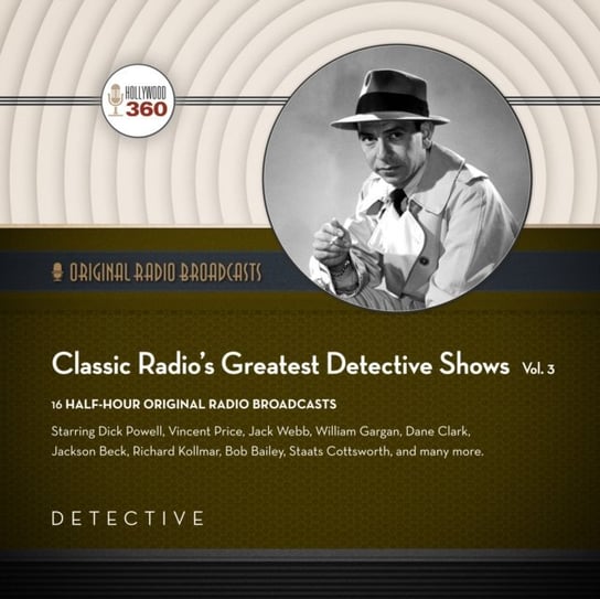 Classic Radio's Greatest Detective Shows, Vol. 3 Entertainment Black Eye