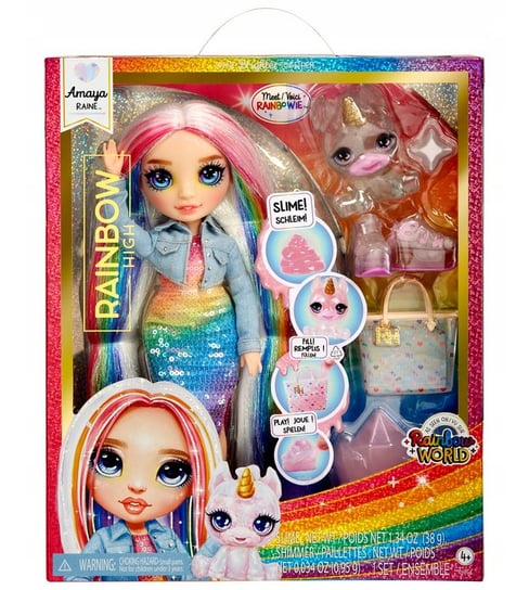 Classic Rainbow Fashion Doll- Amaya (rainbow) Rainbow High