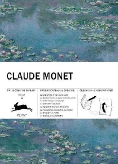 Claude Monet. Gift & Creative Paper Book. Volume 101 van Roojen Pepin