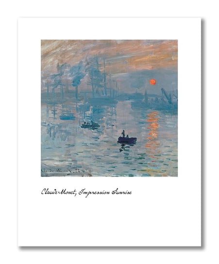 Claude Monet - Impresja, Wschód Słońca DEKORAMA