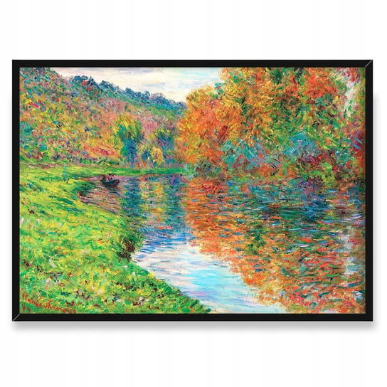 Claude Monet Le bras de Jeufosse Sekwana jesień 50x70 Inna marka