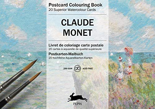 Claude Monet. Postcard Colouring Book van Roojen Pepin