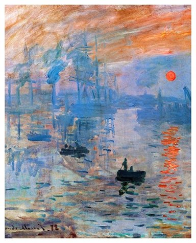 CLAUDE MONET WSCHÓD SŁOŃCA PLAKAT B1 70x100cm #290 KMB PRESS