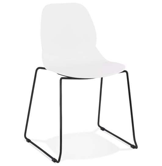 CLAUDI krzesło k. biały, podstawa k. czarny Kokoon Design