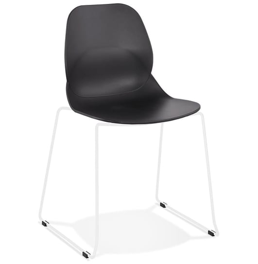 CLAUDI krzesło k. czarny, podstawa k. biały Kokoon Design