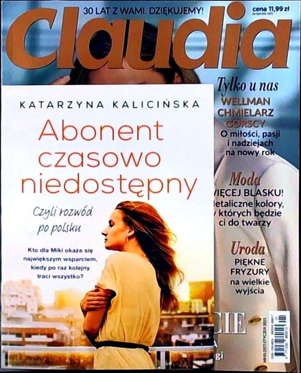 Claudia (z dodatkiem książka) Burda Media Polska Sp. z o.o.