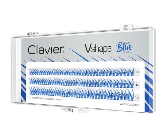 Clavier Vshape Colour Edition kępki rzęs Blue Mix Clavier