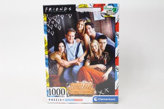 CLE puzzle 1000 Compact Friends 39711, CLEMENTONI, 210682. Clementoni