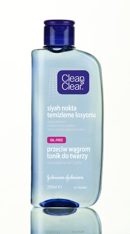 Clean & Clear, oczyszczający tonik przeciw wągrom, 200 ml Clean & Clear