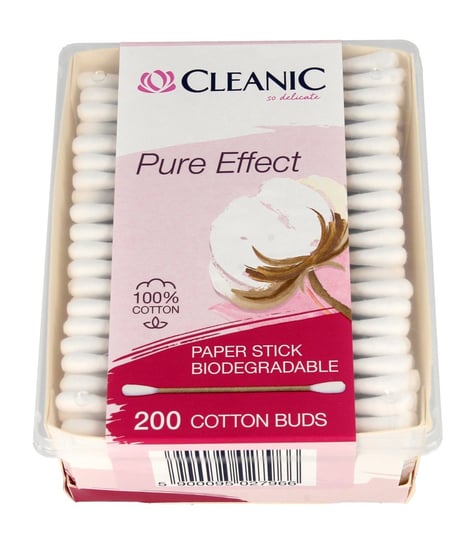Cleanic, patyczki higieniczne Pure Effect, 1 op. Cleanic