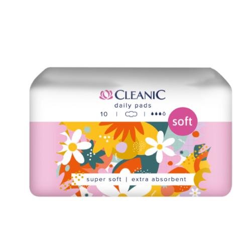 Cleanic Soft, Podpaski higieniczne dla kobiet, 10szt. Cleanic