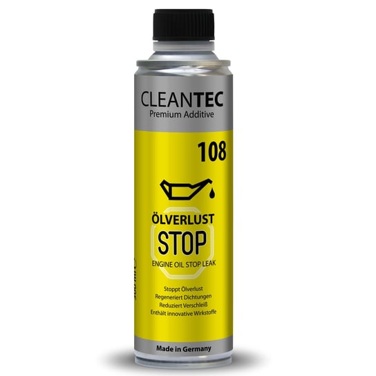 CleanTEC Engine Oil Stop Leak 108 - Preparat do wycieków z silnika - 300 ml CleanTEC