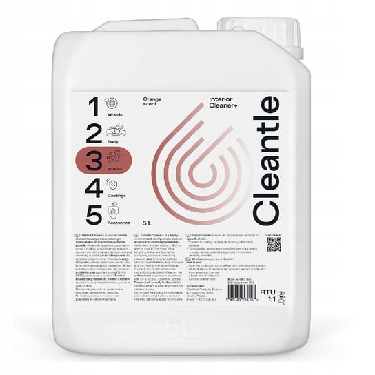 Cleantle - Interior Cleaner 5L Cleantle