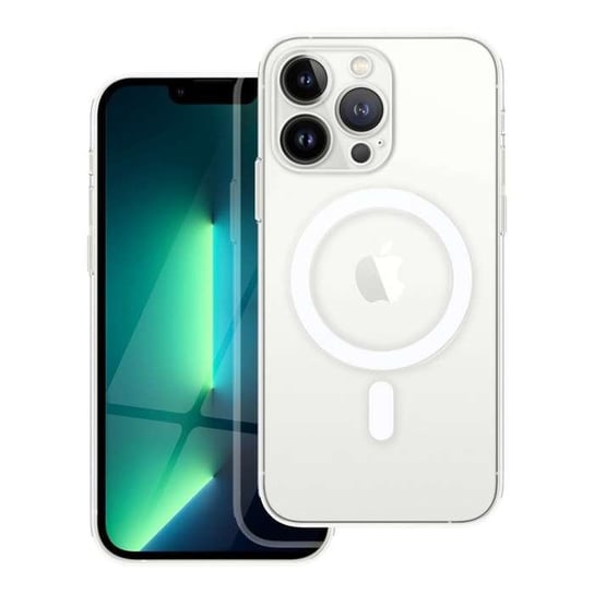 Clear Mag Cover MagSafe pancerne żelowe elastyczne etui do iPhone 15 PRO przezroczysty Bestphone