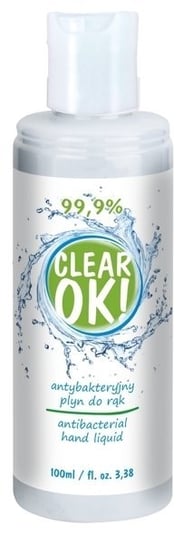 Clear OK, antybakteryjny płyn do rąk, 100 ml Clear OK