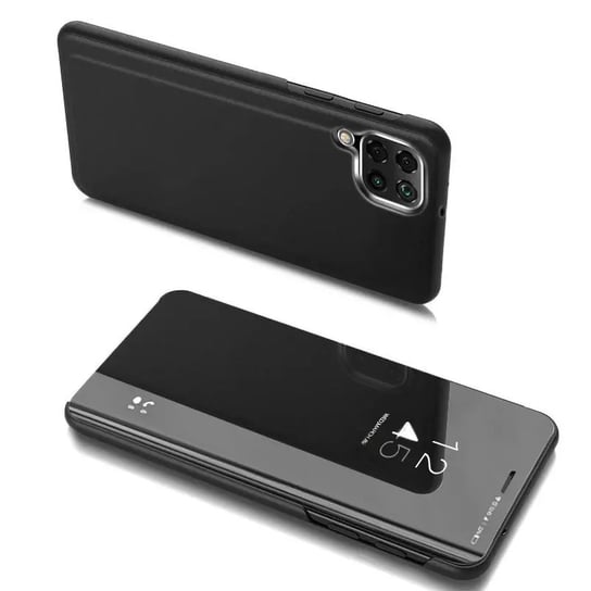 Clear View Case futerał etui z klapką Samsung Galaxy M33 5G czarny 4kom.pl