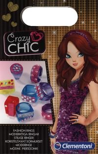 Clementoni, Crazy Chic, modne pierścionki, zestaw Clementoni