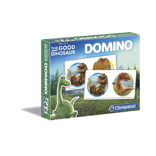 Clementoni, Dobry Dinozaur, gra logiczna Domino Clementoni