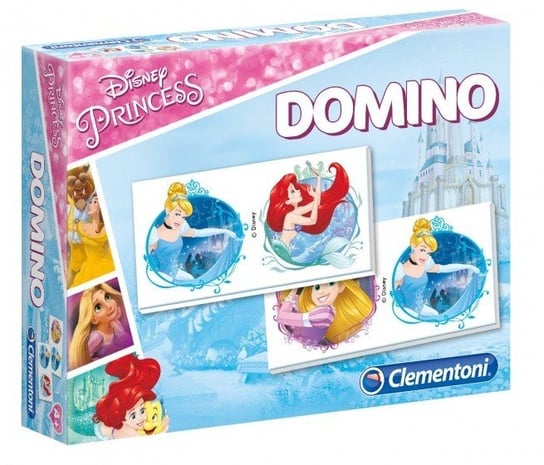 Clementoni, gra logiczna Domino Księżniczki Clementoni