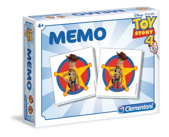 Clementoni, gra rodzinna Memo Toy Story 4, 18050 Clementoni