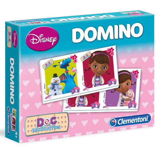 Clementoni, Klinika dla pluszaków, gra logiczna Domino Clementoni