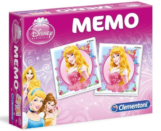 Clementoni, Księżniczki Disneya, gra logiczna Memo Clementoni
