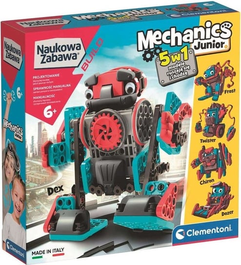 Clementoni mechanika junior robot 5w1 50719 Clementoni
