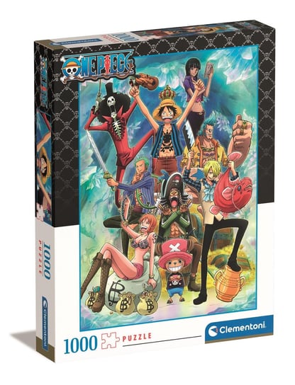 Clementoni, puzzle, Anime Collection, One Piece, 1000 el. Clementoni