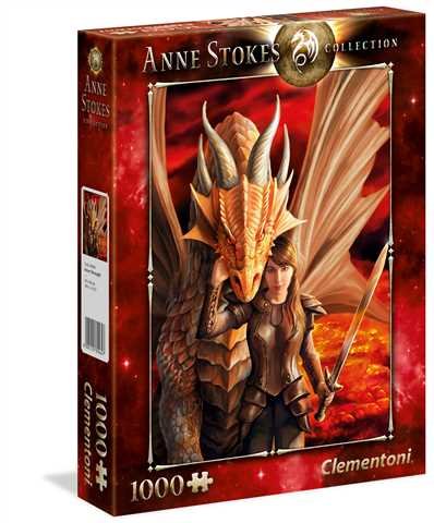 Clementoni, puzzle, Anne Stokes Collection: Inner Strength, 1000 el. Clementoni