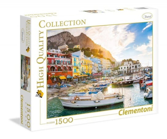 Clementoni, puzzle, Capri, 1500 el. Clementoni