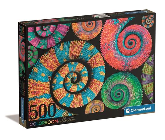 Clementoni, Puzzle, Color Boom, Curly Tails, 500 el. Clementoni