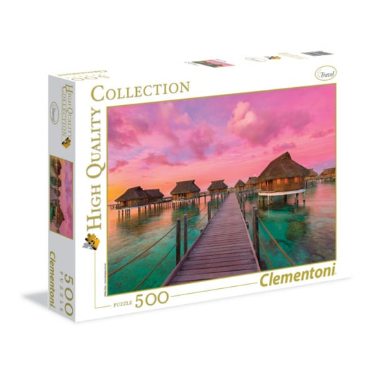 Clementoni, puzzle, Colorful paradise, 500 el. Clementoni