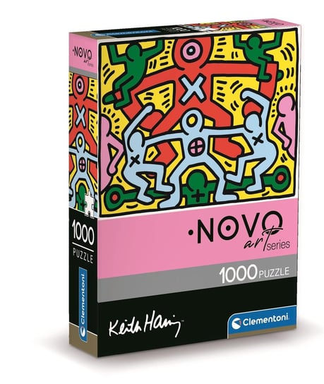 Clementoni, Puzzle Compact Art Collection, Keith Haring 39757, 1000 el. Clementoni