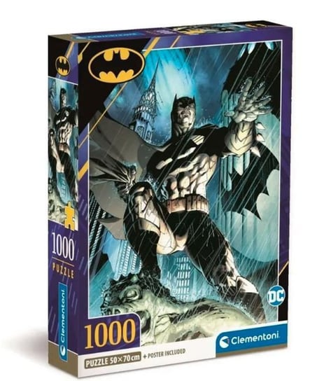 Clementoni, puzzle, Compact Batman, 1000 el. Clementoni