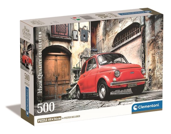 Clementoni, Puzzle, Compact Box, Cinquecento, 500 el. Clementoni