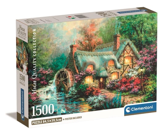 Clementoni, Puzzle, Compact Box, Country Retreat, 1500 el. Clementoni