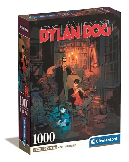 Clementoni, Puzzle, Compact Box, Dylan Dog, 1000 el. Clementoni